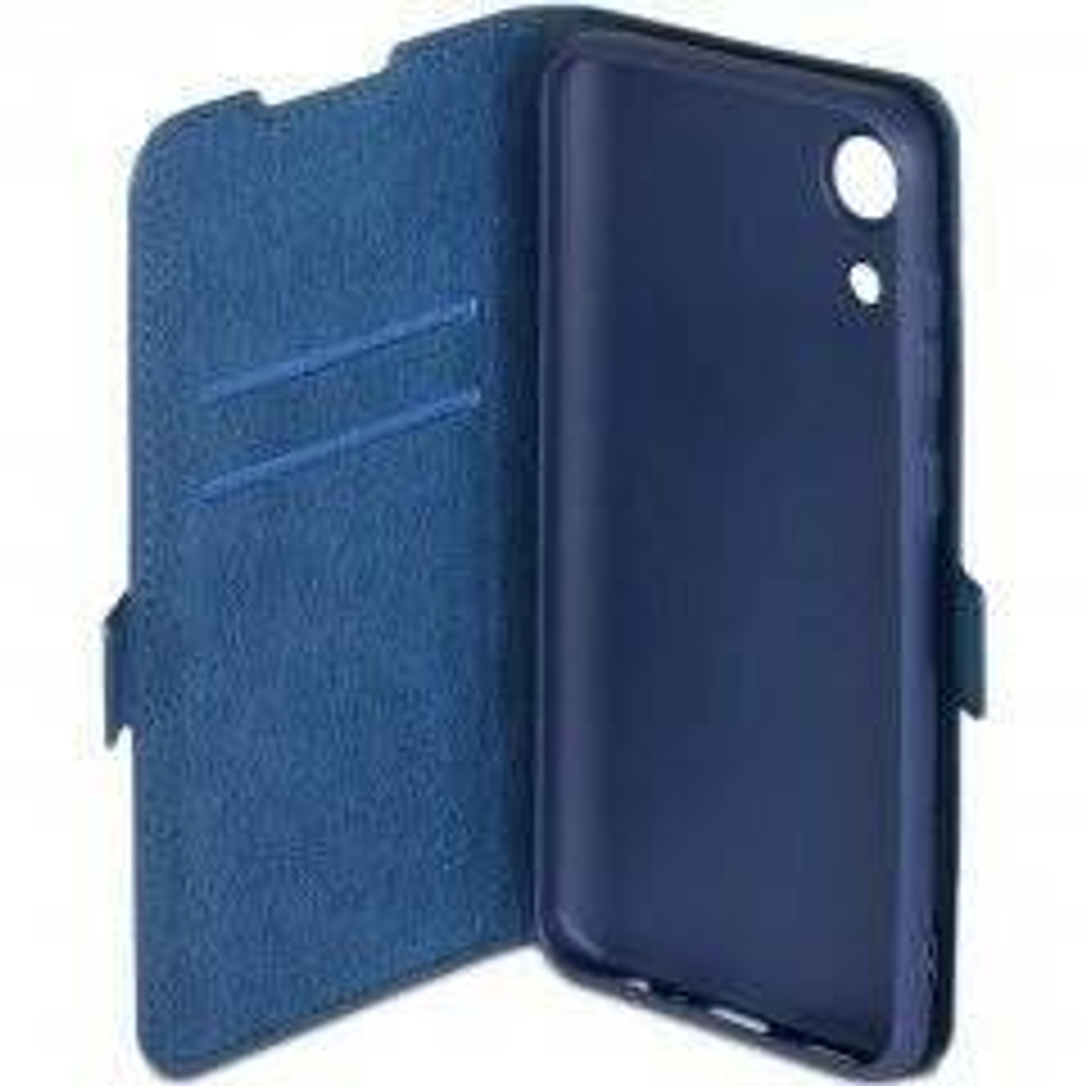 Чехол с флипом для Samsung Galaxy A 03 core DF sFlip-91 (blue)