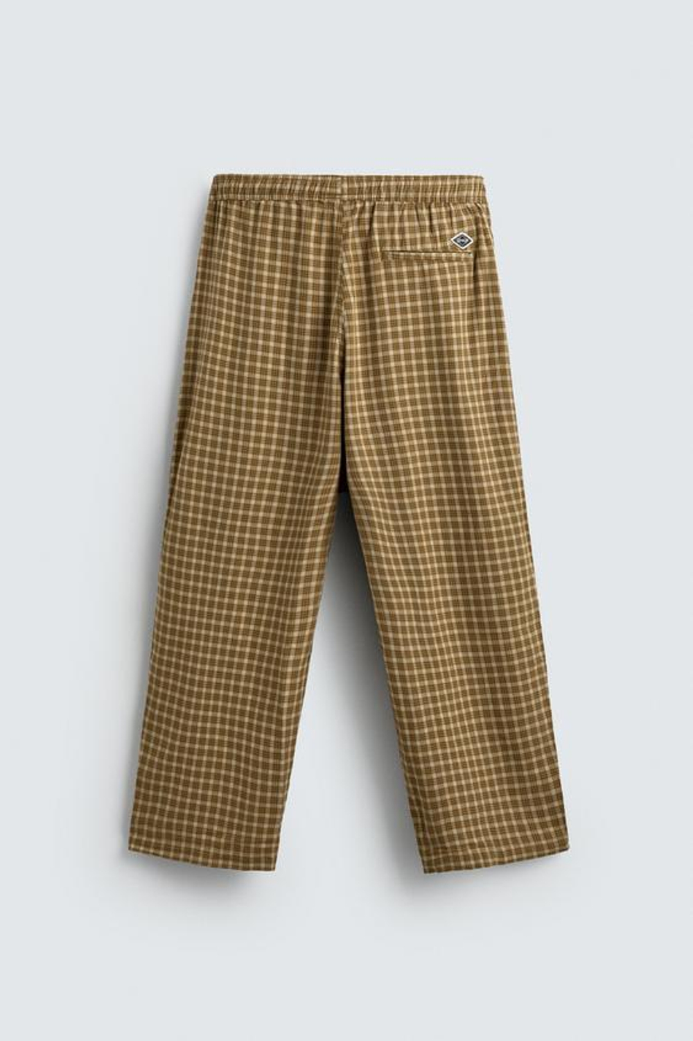 ZARA БРЮКИ BALLOON FIT С ЗАЩИПАМИ, СВЕТЛО-БЕЖЕВЫЙ