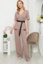Костюм брючный "Дина" (капучино) К5352 LT Collection