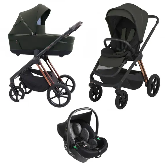 Коляска Espiro Miloo 3 в 1 Luxury Green (204)