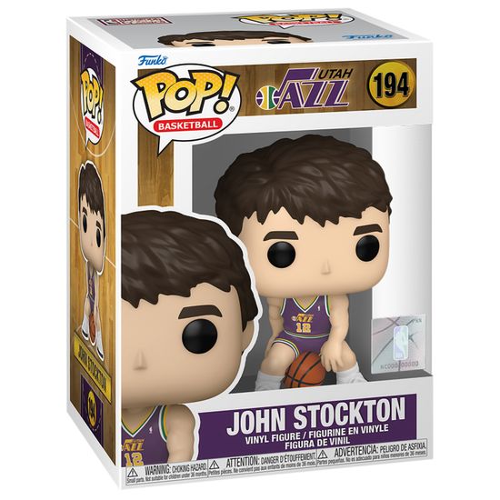 Фигурка Funko POP! NBA Jazz RS John Stockton (194) 79679 / Фигурка Фанко ПОП! в виде американского баскетболиста, Джон Стоктон
