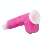 Розовый ротатор-реалистик Roxy 8 Inch Gyrating Dildo - 21,6 см. (Цвет: розовый)