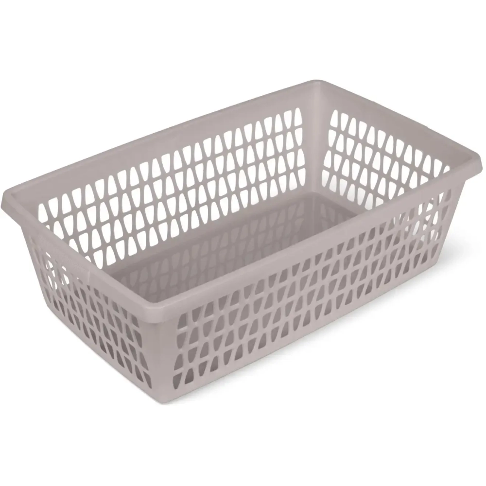 Корзина для хранения универсальная «Велетта», цвет коричнево-серый, 34*21*10см С713КСЕР