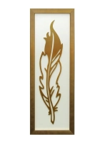 Декор настенный "Перышко" 19*54 см