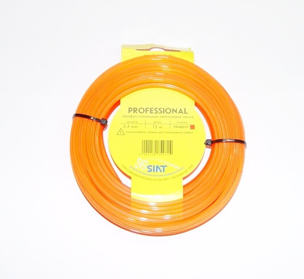 Леска SIAT PROFESSIONAL 556008, диаметр 2.4мм, форма сечения квадрат, длина 15м