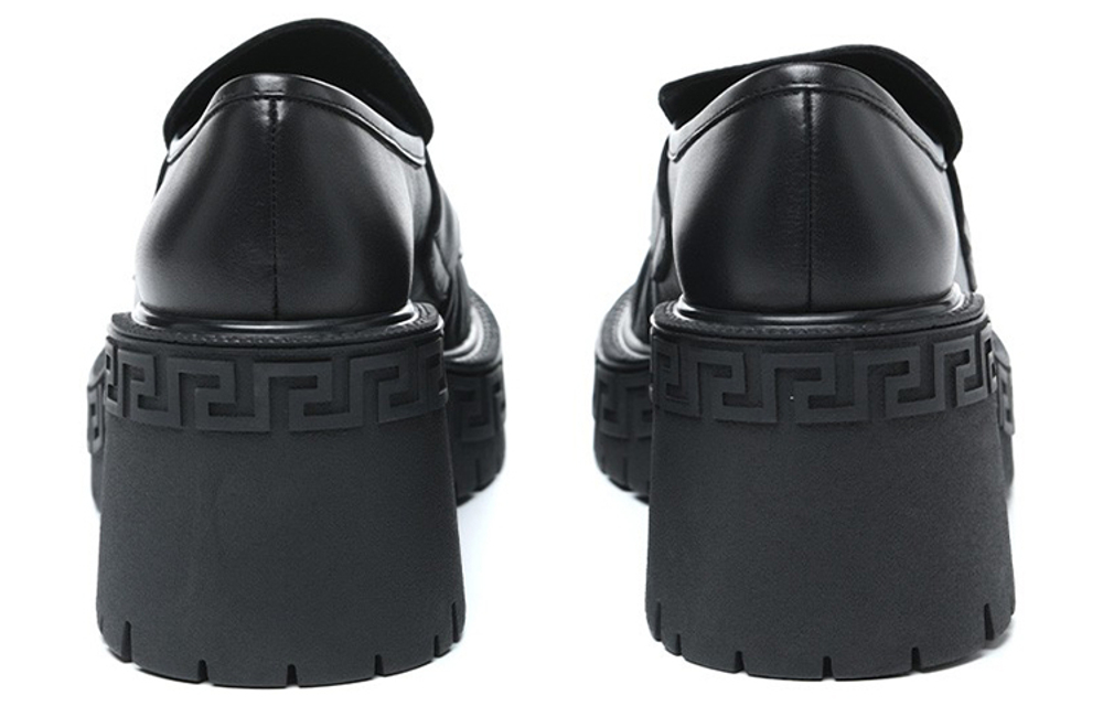 VERSACE Loafers Women"s Black