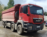 Grunwald 6582* на шасси MAN TGS 8x4 Самосвал 6582-0000010-50 (Дизельный, 10,5 л, 400 л.с., МТ)