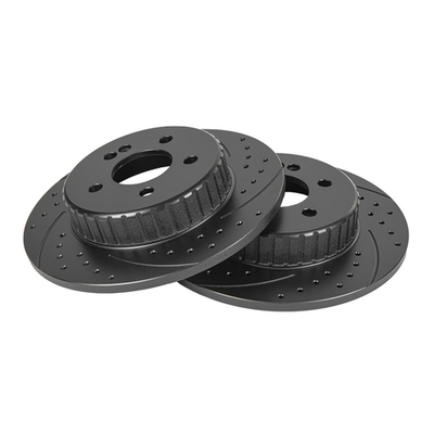 Диск тормозной GANZ задний перфорированный PRO-Line с покрытием (комплект - 2 шт) MB C-205 13 Арт.: GIJ06249S