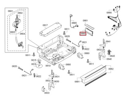 Модуль для посудомоечной машины Bosch (Бош) /Siemens (Сименс) - 11008762