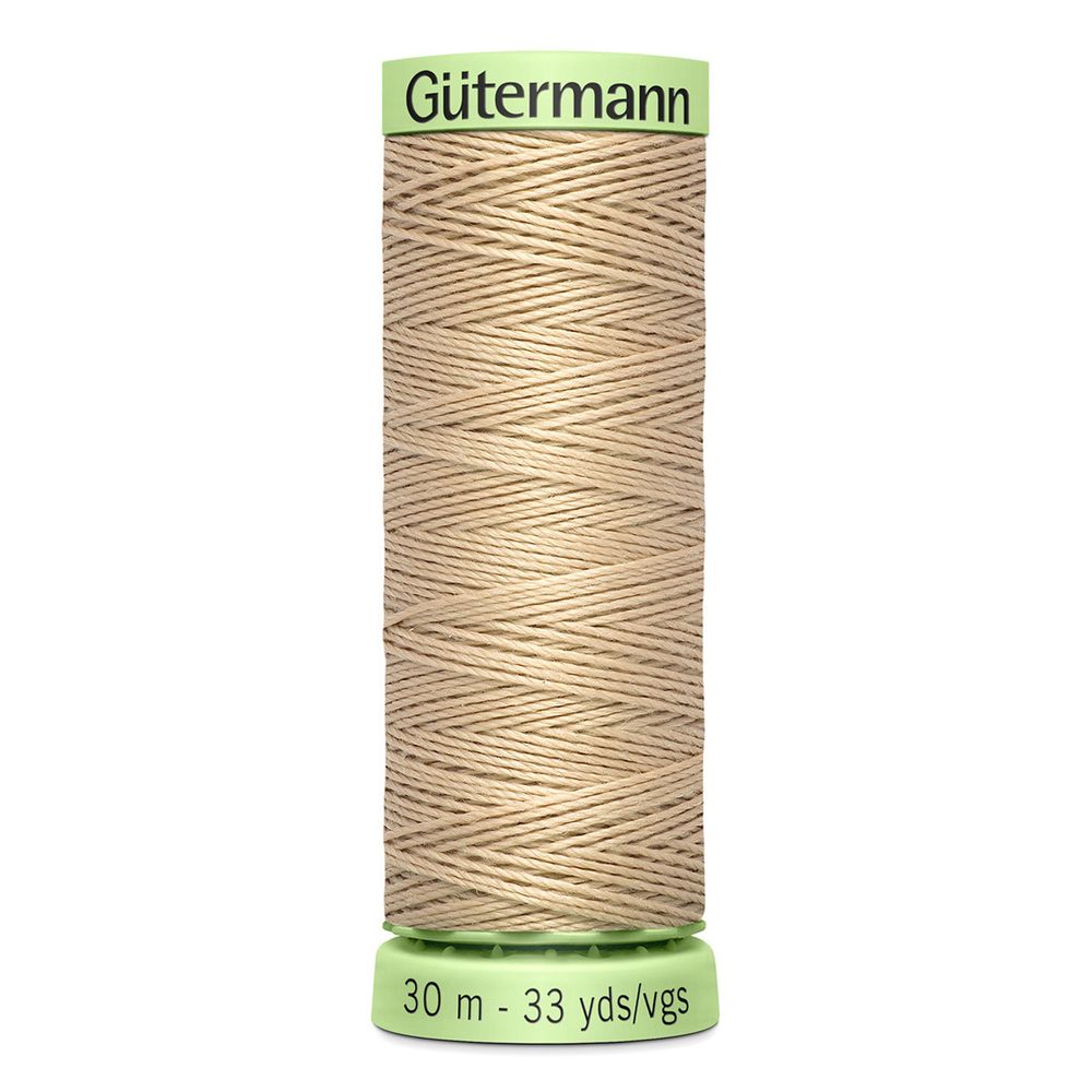 Нитки отделочные Gutermann Top Stitch 30 (30 метров), 5 кат. | 186 крем-брюле