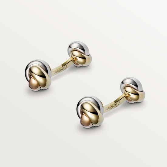 Запонки Cartier Trinity cufflinks