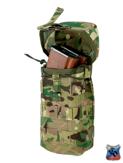 Подсумок SSO АК 2 MOLLE с бесшумной застёжкой и утяжкой. Мультикам