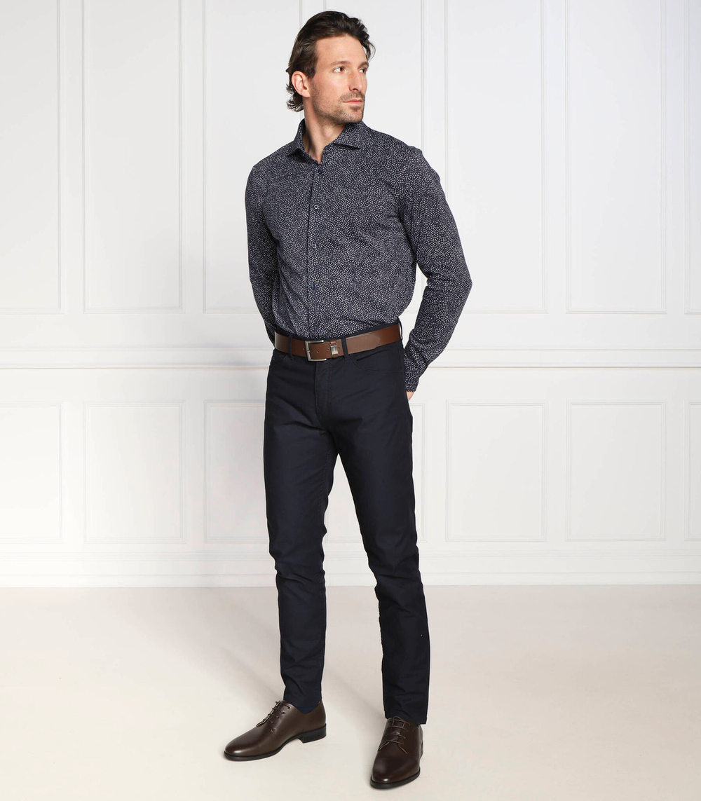 рубашка BOSS BLACK - темно-синий(50484312)