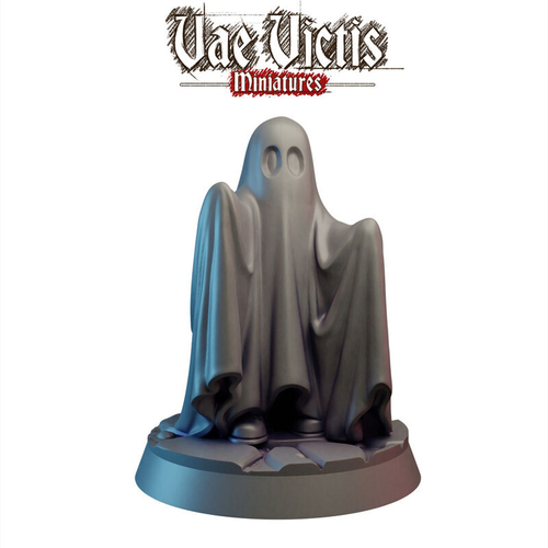 Привидение Призрак Спектр Полтергейст монстр миниатюра для dnd, днд, pathfinder, фентези, Настольная игра, НРИ, Варгейм, РПГ