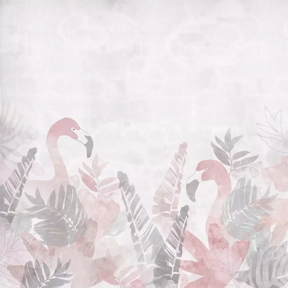 Цифровое панно ID Wall PINK FLAMINGO