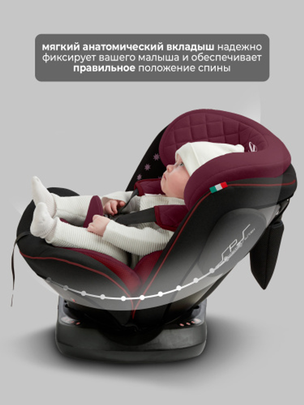 Автокресло  Sweet Baby Crosstour 360 SPS Isofix группа 0123 (0-36)