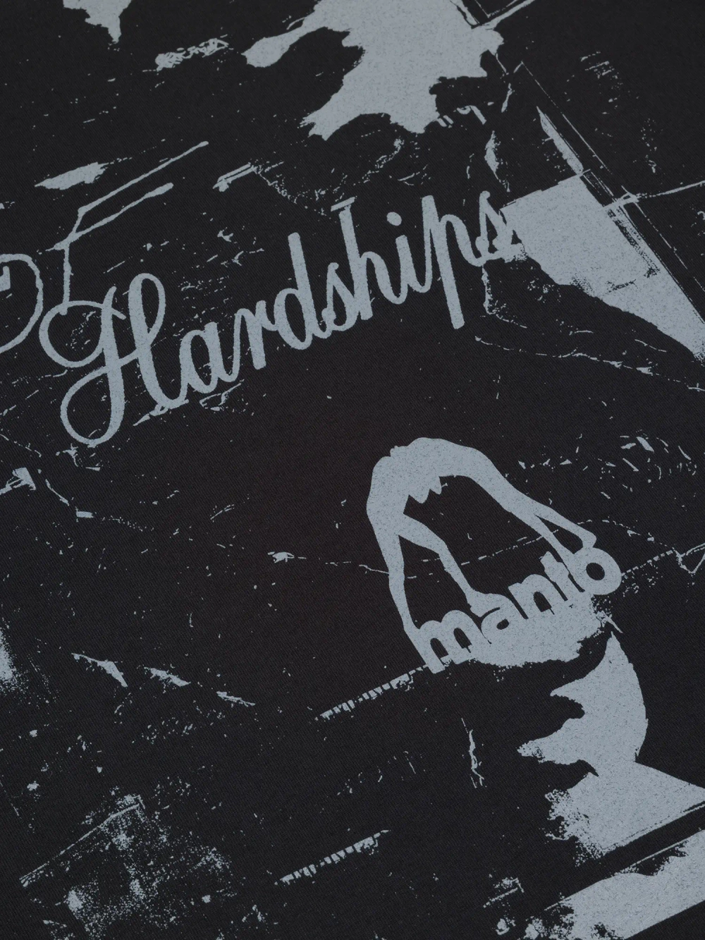 Футболка MANTO RESOLVE чёрная