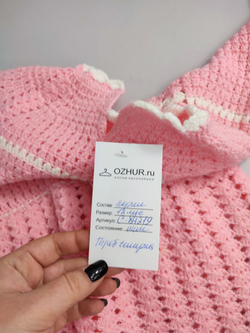 Платье вязаное на 1 год