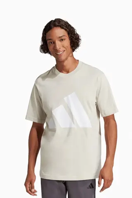 Футболка adidas Essentials Big Logo - бежевый