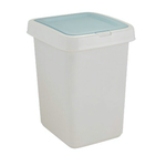 Контейнер для мусора Step с крышкой Push to Open 25л белый