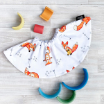 Двусторонний нагрудник Mjölk Лисички, уценка