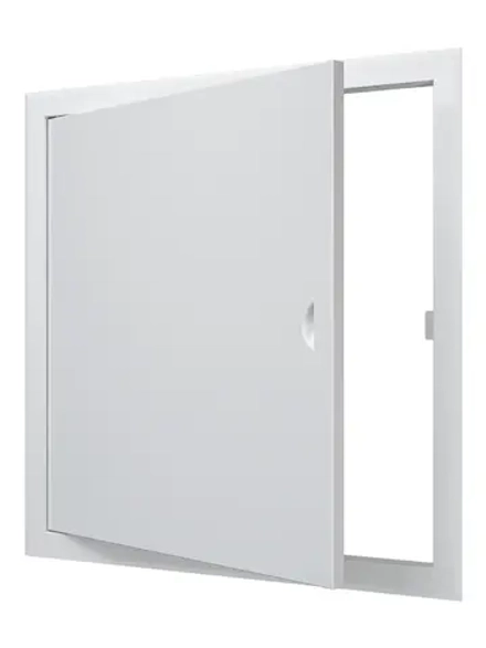 Люк 500*500 ЛТ5050М ревизионный 560х560 фланец 500х500 стальной с ручкой в гофроупаковке ERA title=