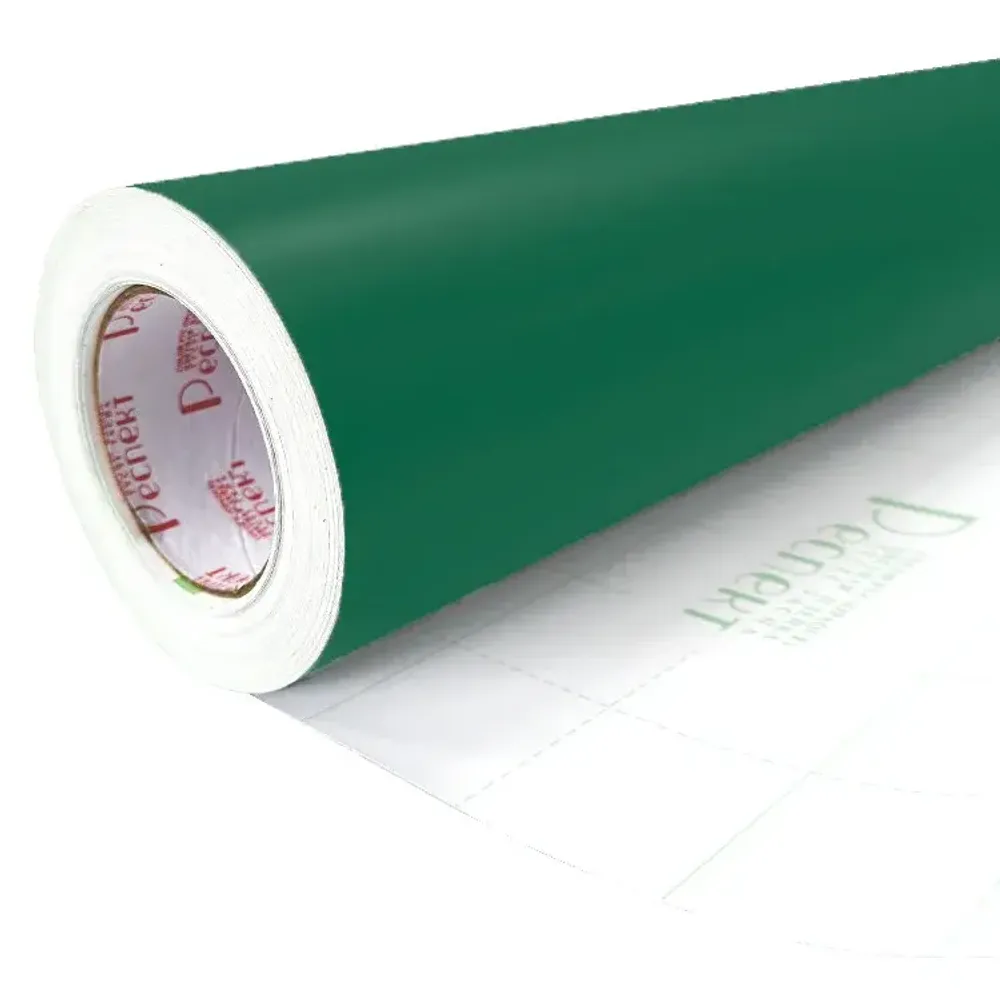 Плёнка самоклеющаяся матовая темно-зеленая пленка M3154 (1м)