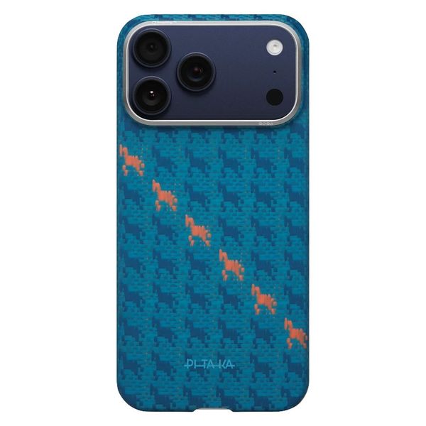 Чехол Pitaka Edge Case для iPhone 17 Pro, Индиго | Indigo