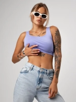 Спортивный кроп топ укороченный под пиджак