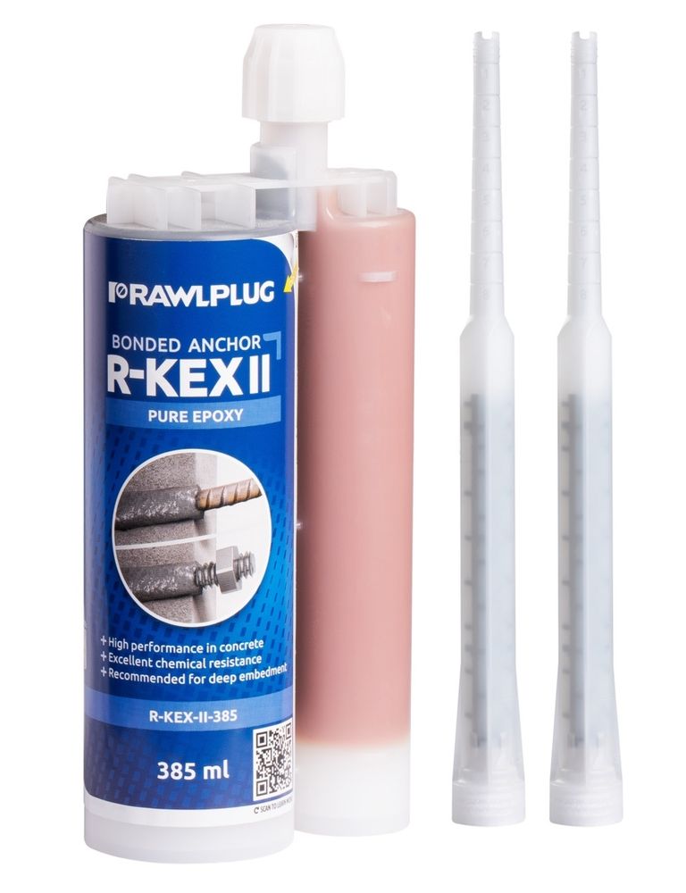 R-KEX-II Химический анкер Rawlpug для высоких нагрузок эпоксидная смола, 385 мл