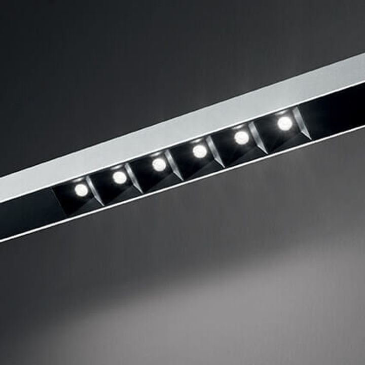 Подвесной светодиодный светильник Ideal Lux Fluo Accent 1800 3000K Al 192512