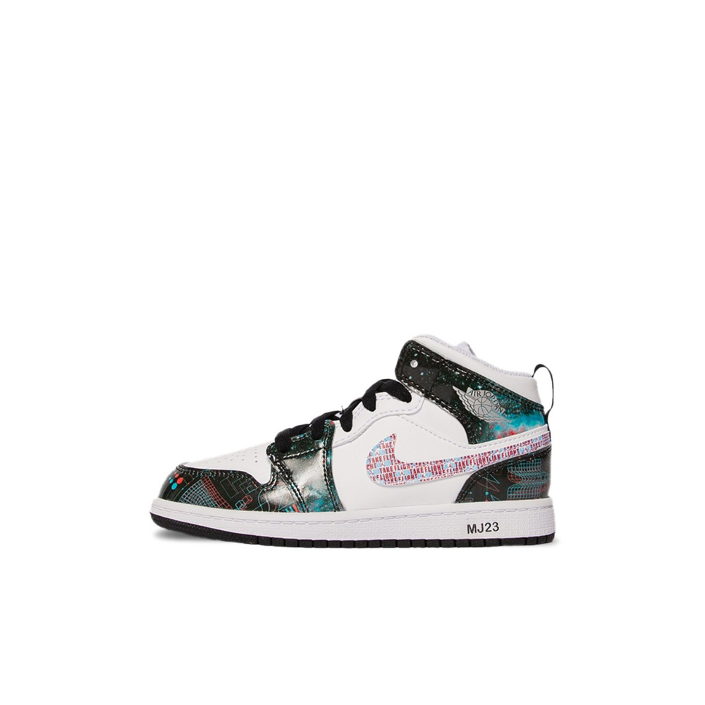 Кроссовки Air Jordan 1 Mid SE PS "Take Flight" Kids