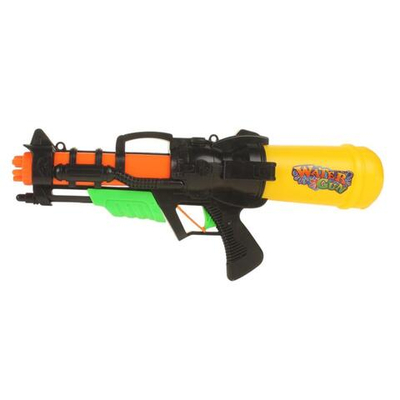 Водный пистолет 37см. 2 цвета в ассорт. пакет D-51