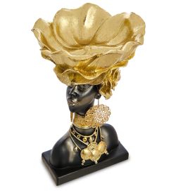 GAEM Art MN-173 Статуэтка-ваза «Африканка»