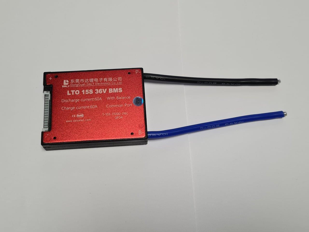 Плата контроля BMS LTO 15S 36V 60A