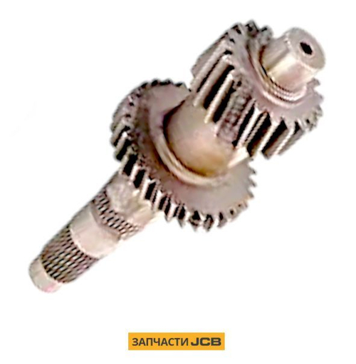 Вал с шестерней КПП JCB 449/10021