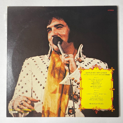 Винтажная виниловая пластинка LP Elvis Presley In Person At The International Hotel (Japan 1972) (Obi)