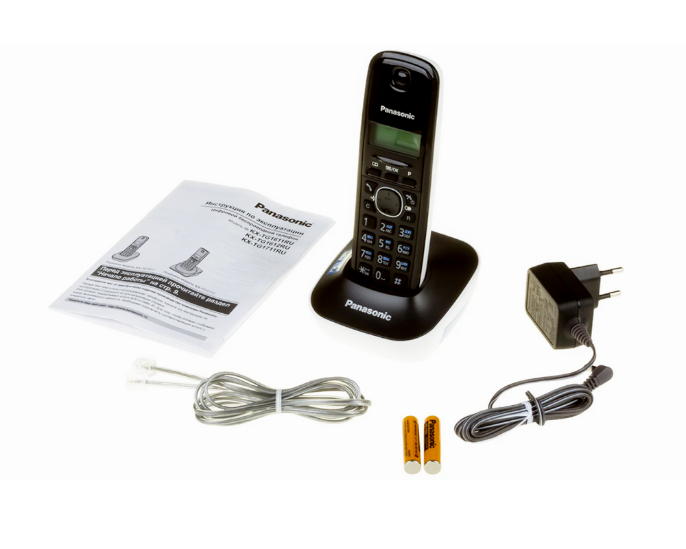 Радио телефон цифровой PANASONIC KX-TG1611RU