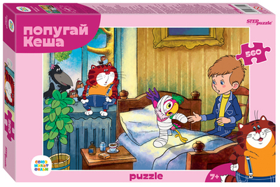 STEP Puzzle Пазл 560 "Попугай Кеша" 78112 Степ