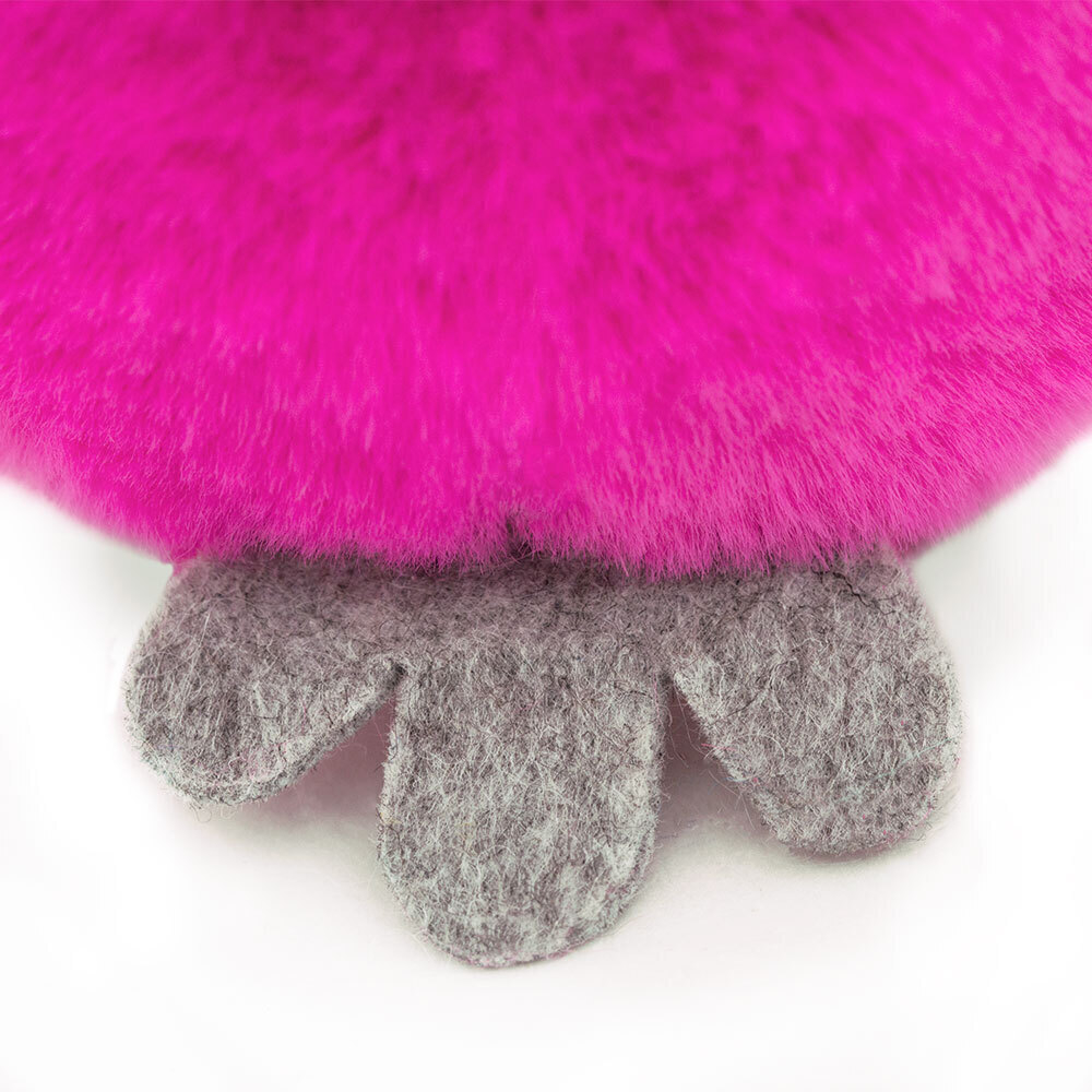 Мягкая игрушка антистресс КТОтик Розовый со светящимися глазами 13 см