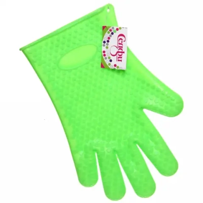 Прихватка варежка силиконовая 27см Селфи