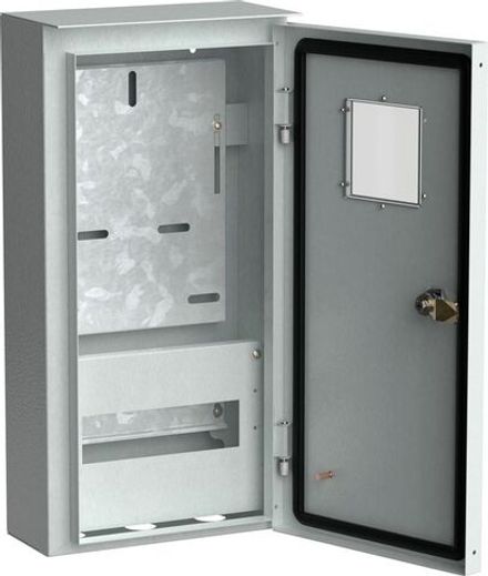Корпус ЩУРн-3/9 TITAN 500х250х135мм У1 IP54 коттеджный метал. IEK MKM34-N-009-54-ZO