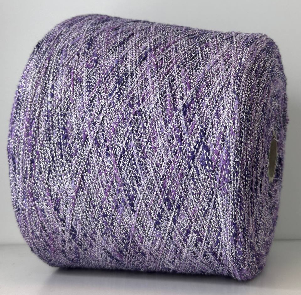 SKIROS - Azeta Filati; 85% хлопок, 15% п/а; 320м/100гр; col. 14, цвет: фиолетовый, сиреневый; S702 MP