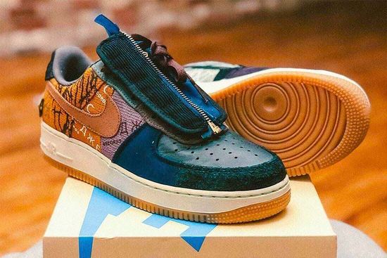 Кроссовки Nike x Travis Scott Air Force 1 Cactus Jack