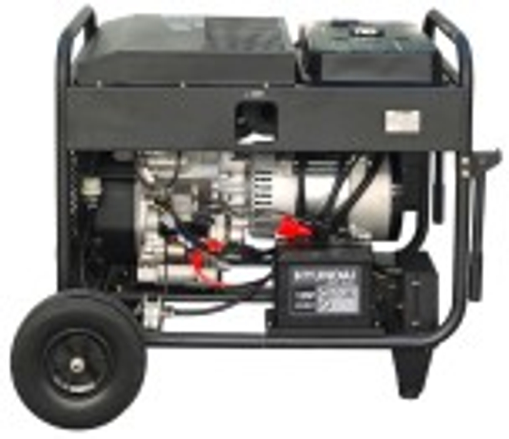 Электростанция дизельная с воздушным охлаждением HYUNDAI DHY 16000LE-3 открытая