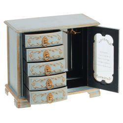 GAEM Шкатулка для украшений музыкальная, L21 W12 H19 см