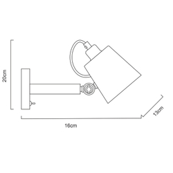 Спот Arte Lamp A7141AP-1WH
