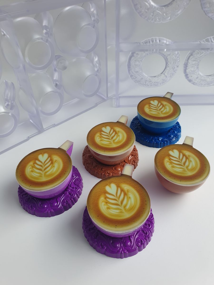 13 | Форма для шоколадных конфет "Чашка большая" (275*135 мм)