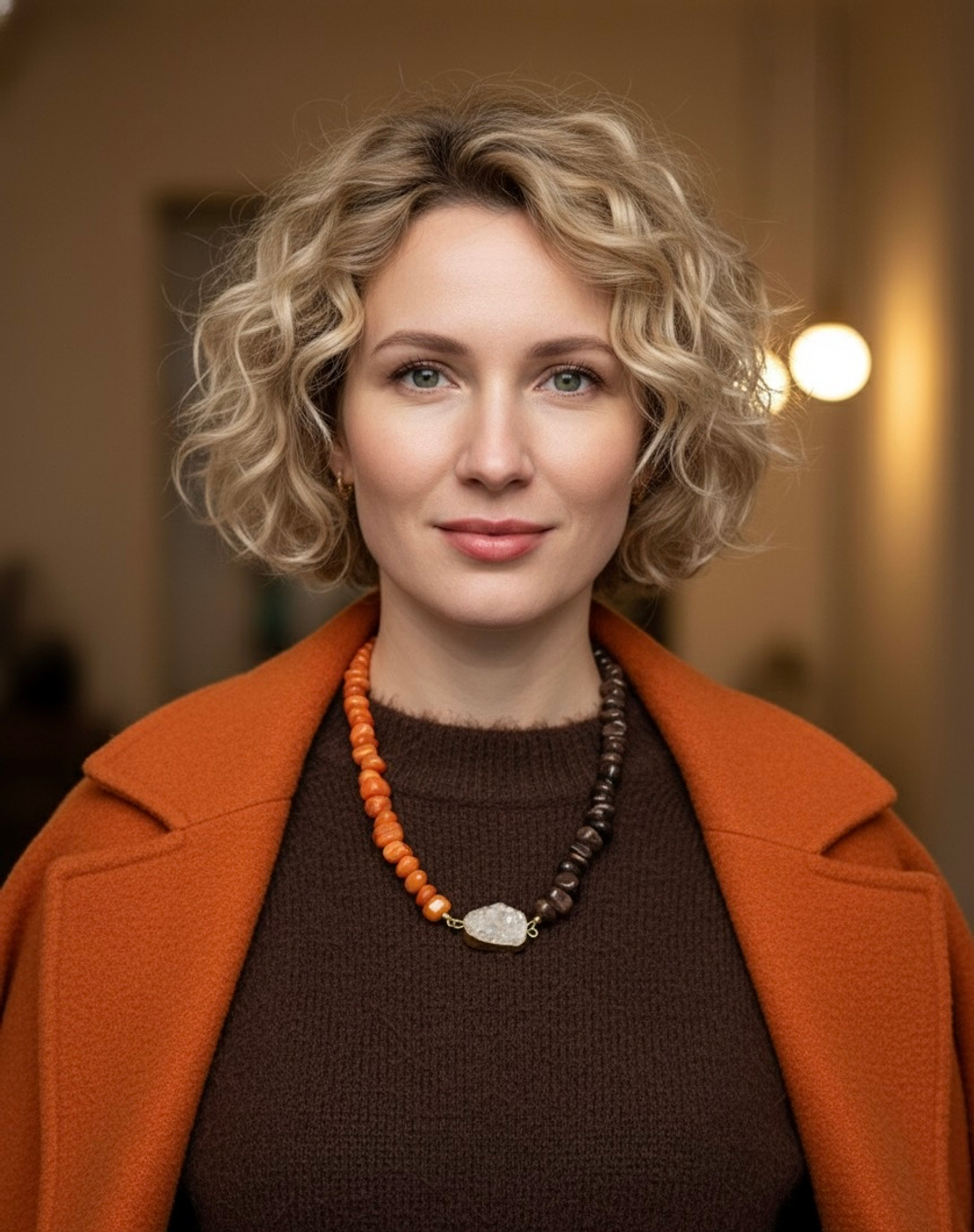 Колье AMBER DUALITY