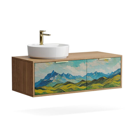 Тумба для ванной подвесная WPR 72